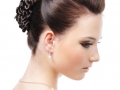 Modern wedding hairstyle