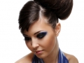 Woman hairstyle  and make-up